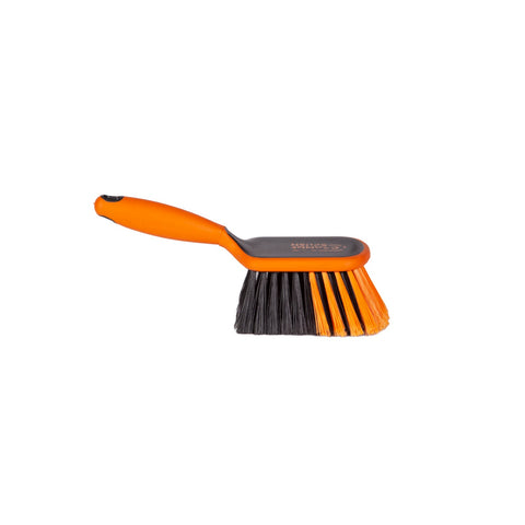 Hand brush 10.20 x 3" soft - flagged head with rubber bumper guard OB19003